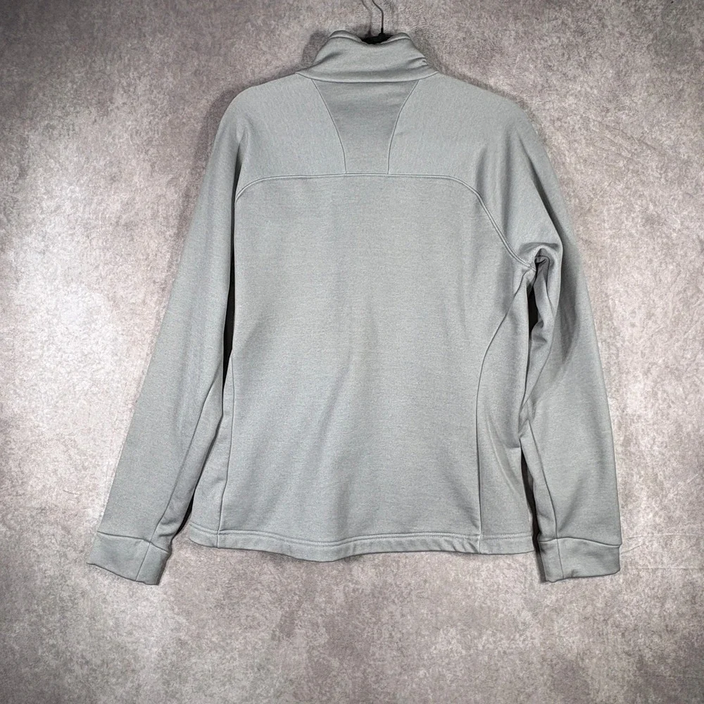 The North Face Jacket Women Large Gray Fleece Full Zip Hiking Outdoor Travel
